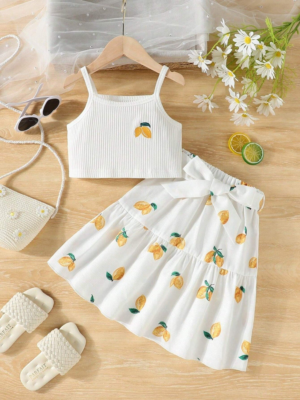 Vibrant Floral Co-Ord Set for Girls